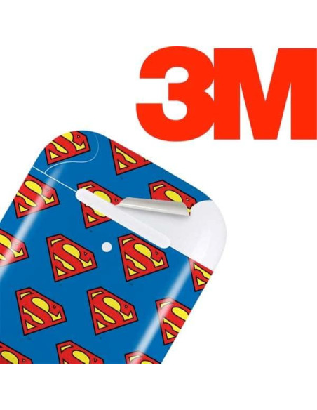 Calcomanía Skinit Superman para Apple AirPods 2 - Azul