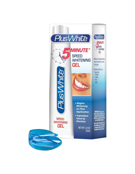Kit de Blanqueamiento Dental Plus White - Gel 56.7 g y Bandeja