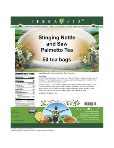 Té de Ortiga Picante y Palma Enana TerraVita 50 bolsas 2
