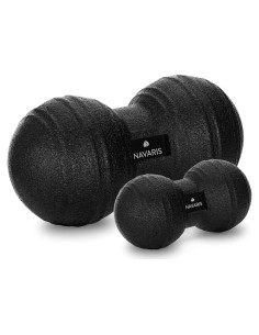 Navaris Conjunto de Bolas de Fascia Doble Cacahuate Negro