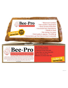 Tortas de Polen para Abejas Mann Lake Bee-Pro 4.54 kg
