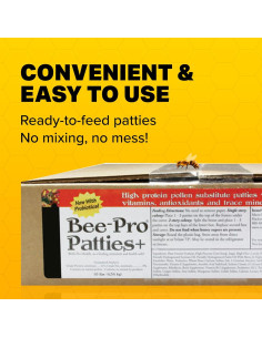 Tortas de Polen para Abejas Mann Lake Bee-Pro 4.54 kg 2