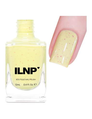 Esmalte de Uñas ILNP Pastel de Limón 11.83 ml con Manchas