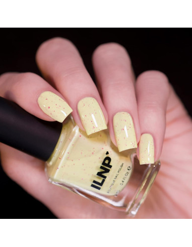 Esmalte de Uñas ILNP Pastel de Limón 11.83 ml con Manchas
