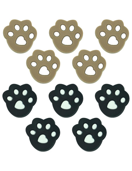 Amortiguadores de Vibración para Raquetas de Tenis Genérico 10 Paquetes