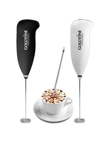 Batidor de Leche GoldTone GT - Espumador Ergonómico 90g
