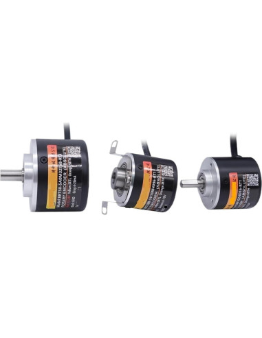 Encoder Absoluto Rotativo L6AS0F7 0-5V 10bit Eje Sólido 6mm