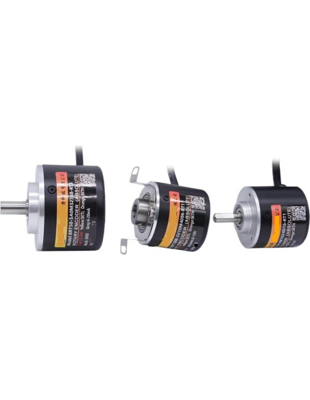 Encoder Absoluto Rotativo L6AS0F7 0-5V 10bit Eje Sólido 6mm