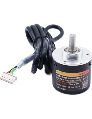 Encoder Absoluto Rotativo L6AS0F7 0-5V 10bit Eje Sólido 6mm