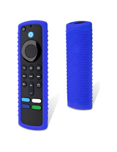 Funda Protectora Silicona Azul para Control Remoto Fire TV
