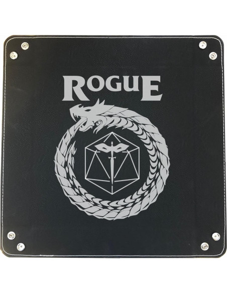 Bandeja de Dados D&D PrecisionNC Cuero Sintético Negro 32.7cm