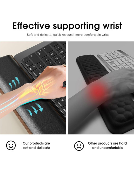 Soporte Ergonómico para Teclado HEWYIOS con Reposamuñecas