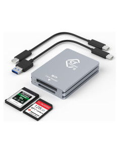 Lector de Tarjetas CFexpress Tipo B/SD Yeemie Pro - USB C 3.2 10Gbps