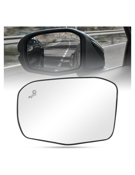 Cristal Espejo Lateral Conductor RACBOX CRV 2023-2025 Calentado