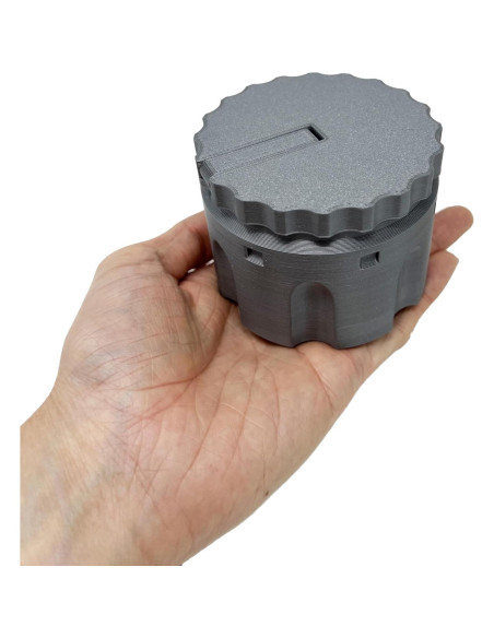 Juego de Dados D20 de 7 Piezas Munnygrubbers - Spinner de Estrés