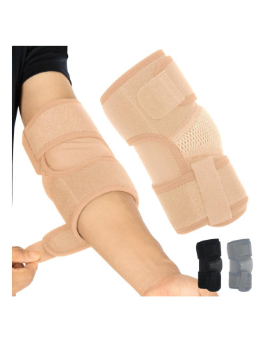 Faja de Codo Vive Health Estándar Beige - Compresión para Tendonitis