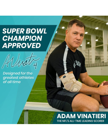 Faja de Codo Vive Health Estándar Beige - Compresión para Tendonitis