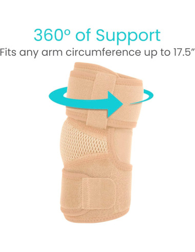 Faja de Codo Vive Health Estándar Beige - Compresión para Tendonitis