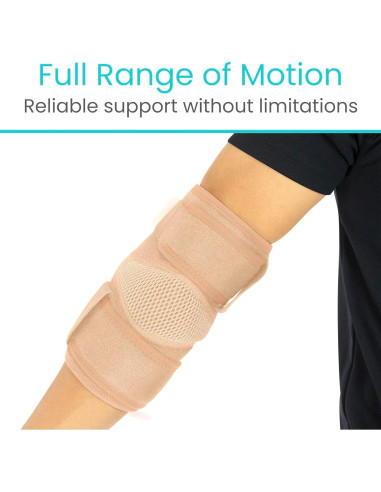 Faja de Codo Vive Health Estándar Beige - Compresión para Tendonitis