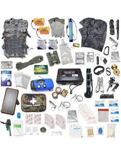 Mochila de Supervivencia Sirius Survival 50L - Kit de Emergencia 72 Horas 2