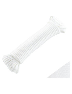 Cuerda de Nylon Paracord TOWSWELL 15.24m 4mm Blanca