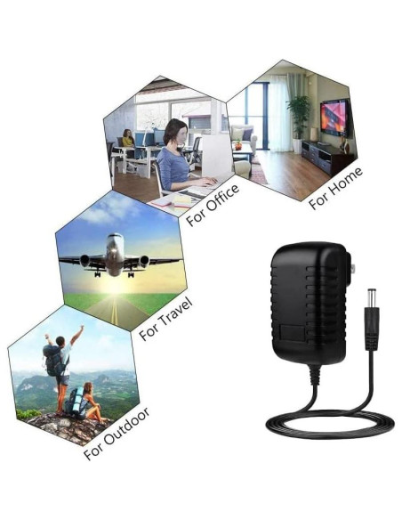 Adaptador AC/DC BestCH 12V para Taladro Inalámbrico Black & Decker