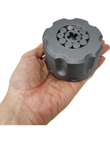 Juego de Dados D20 de 7 Piezas Munnygrubbers - Spinner de Estrés