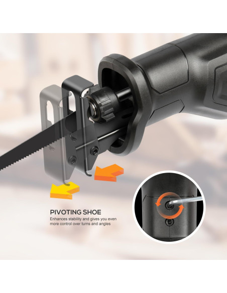 Sierra Recíproca Eléctrica Inequalit 6A 3000SPM 11.4cm