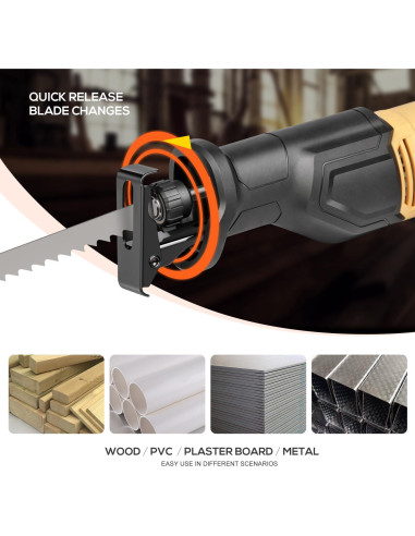 Sierra Recíproca Eléctrica Inequalit 6A 3000SPM 11.4cm