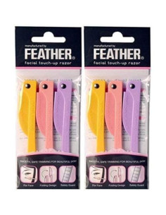 Razor de Toque Facial Flamingo - 6 Unidades (3x2) 2