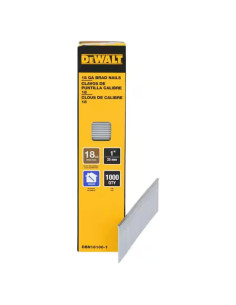 Clavos Brad 18GA DeWalt DBN18100-1 0.45 kg 1,000 unidades