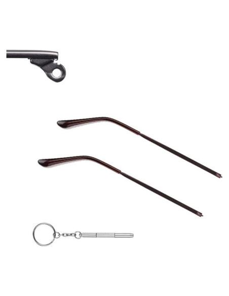 Patas de Gafas de Repuesto Marrón Janky para Gafas de Sol