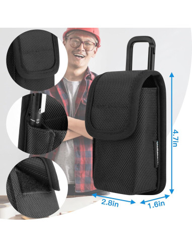 Funda de Medidor Láser Homakover 1680D para Bosch GLM20 y DT50