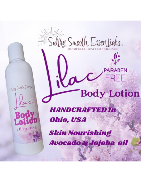 Loción Corporal Hecha a Mano SultrySmooth Lila 113 g