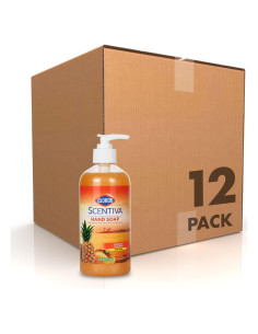 Jabón Líquido para Manos Clorox Scentiva 414ml - Aroma Sol Hawaiano - Paquete de 12