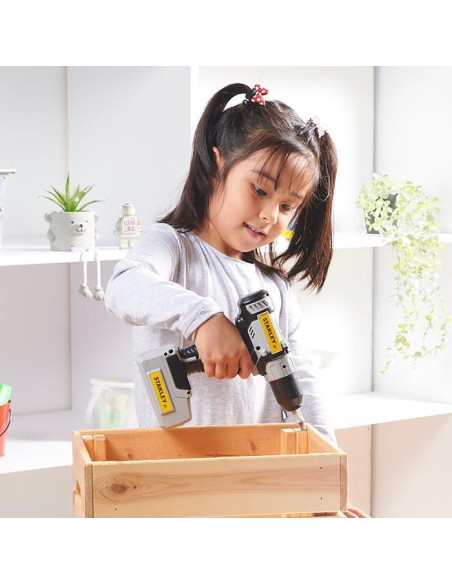 Taladro de Poder Stanley Jr. para Niños - Batería, 300g