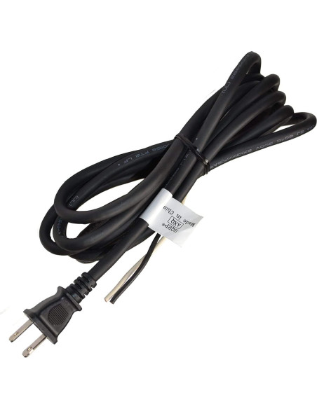 Cable de Alimentación AC HQRP 16 AWG 3.05m Compatible Makita
