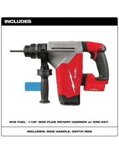 Martillo Rotativo Milwaukee M18 FUEL 1-1/8" SDS Plus 18V 2