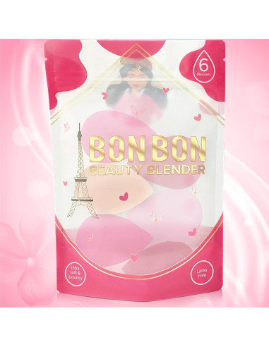 Set de 6 Esponjas de Maquillaje Nameless Niche - Veganas y Suaves