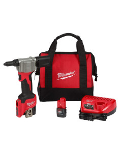 Herramienta de Remaches Inalámbrica Milwaukee M12 2550-22 3.50 kg