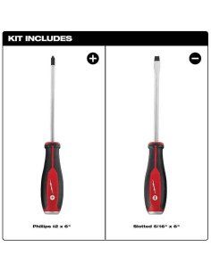 Juego de Destornilladores de Demolición Milwaukee 48-22-2702 - 2 Piezas 2