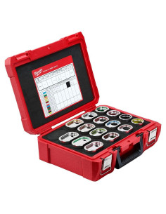 Kit de Matrices de Aluminio Milwaukee 49-12-KITA 15 Piezas