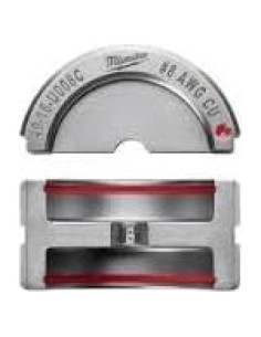 Die de Crimpado Milwaukee Electric Estilo U 8 AWG 6 Toneladas