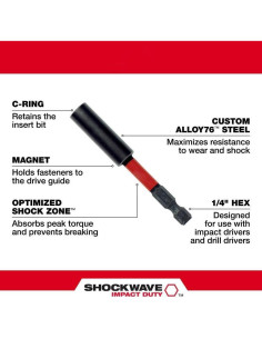 Soporte de Broca de Rebaje de Conductos Milwaukee 48-32-2350 2