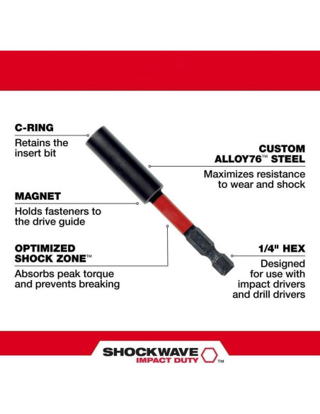 Soporte de Broca de Rebaje de Conductos Milwaukee 48-32-2350
