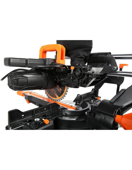 Sierra Inglete Compacta WEN MM0713 9.5A 7.25" LED Negro