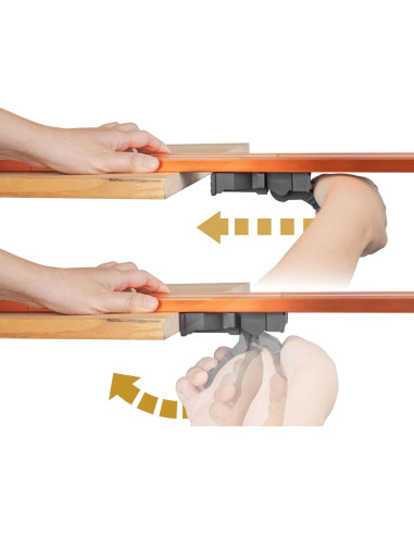 Abrazadera de Bisel Recto O'SKOOL 100" - Guía de Sierra Circular