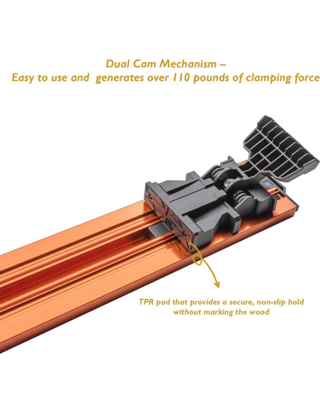 Abrazadera de Bisel Recto O'SKOOL 100" - Guía de Sierra Circular