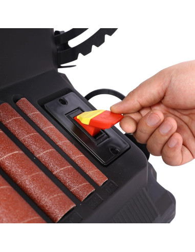 Lijadora de Eje Oscilante y Banda Quvapsiy 500W 2 en 1