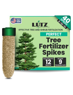 Picos de Fertilizante Lutz 40 Piezas 8-10-10 para Árboles